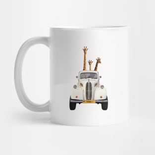 Cruising Giraffes Mug